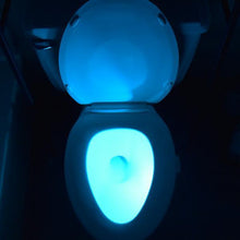 Multi-Color LED Motion Activated Toilet Light